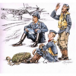 CMK German Pilots at rest...