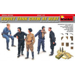 MINIART SOVIET TANK CREW AT...