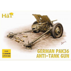 HAT WWII German Pak36 37mm...