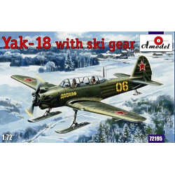 AMODEL Yak-18 on Skies