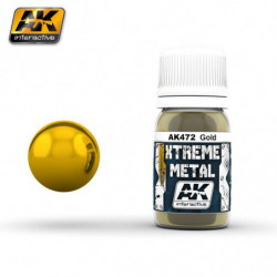 AK XTREME METAL Gold 30ml