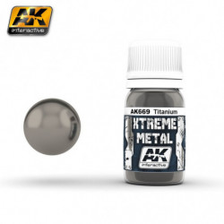 AK XTREME METAL Titanium 30ml