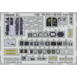 EDUARD F/A-18B interior
