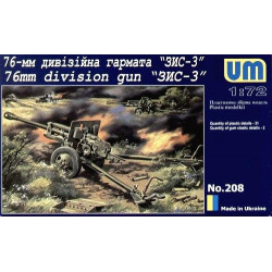 UNIMODELS Zis3 76 mm Soviet...