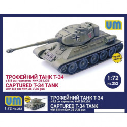 UNIMODELS T-34 captured...