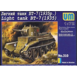 UNIMODELS Light Tank BT-7...