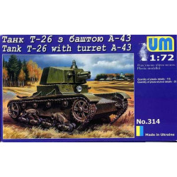 UNIMODELS Tank T-26 with...