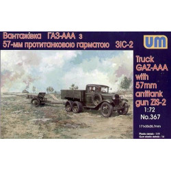 UNIMODELS GAZ-AAA mit 57 mm...
