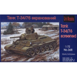 UNIMODELS T34/76 screened tank