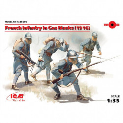 ICM French Infantry in Gas...