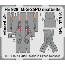 EDUARD ZOOM SET MiG-25PD...