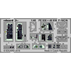 EDUARD ZOOM SET F-16C/N