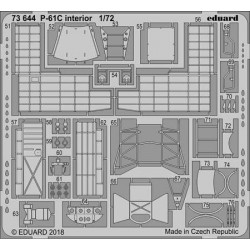 EDUARD P-61C interior 