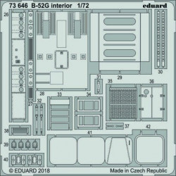 EDUARD B-52G interior 