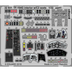 EDUARD TF-104G interior...