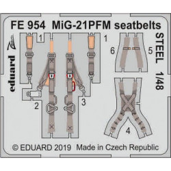 EDUARD ZOOM SET MiG-21PFM...