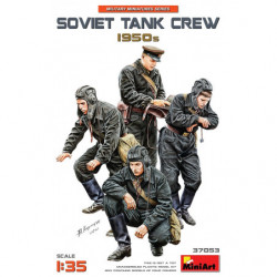 MINIART SOVIET TANK CREW 1950s