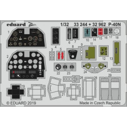 EDUARD P-40N interior