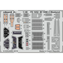 EDUARD ZOOM SET Bf 109E-3...