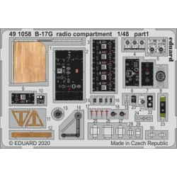 EDUARD B-17G radio compartment