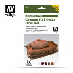 VALLEJO German Red Oxide 6pcs.