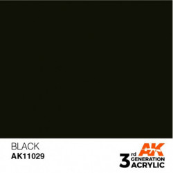 AK 3rd Gen. Acrylic Black 17ml