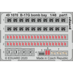 EDUARD ZOOM SET B-17G bomb bay
