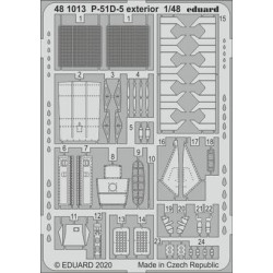 EDUARD P-51D-5 exterior