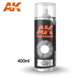 AK FINE PRIMER WHITE SPRAY...