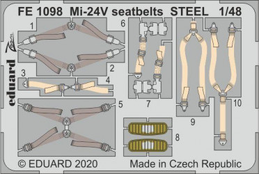EDUARD Mi-24 interior black...