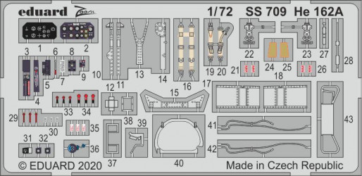 EDUARD ZOOM SET He 162A