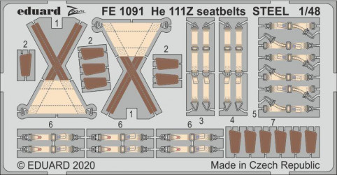 EDUARD ZOOM SET He 111Z...