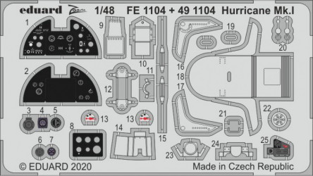 EDUARD ZOOM SET Hurricane Mk.I