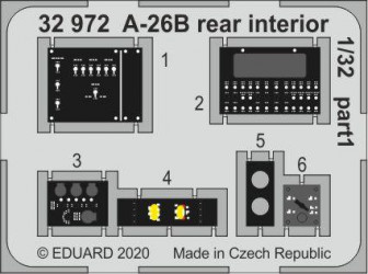 EDUARD A-26B rear interior