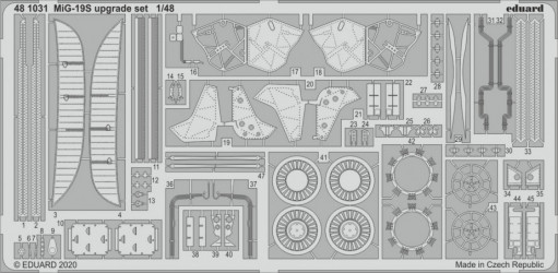 EDUARD MiG-19S upgrade set
