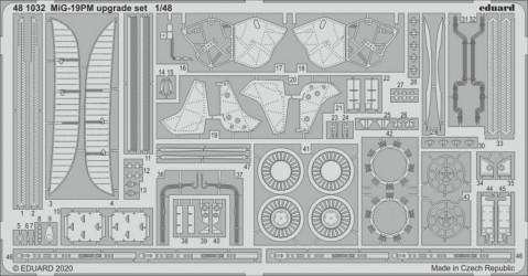 EDUARD MiG-19PM upgrade set