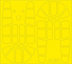EDUARD MASK  P-40E TFace