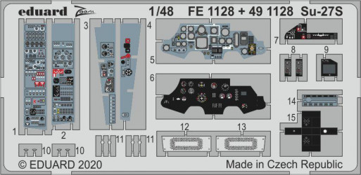 EDUARD Su-27S interior