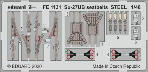 EDUARD ZOOM SET Su-27UB...