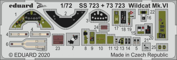 EDUARD ZOOM SET Wildcat Mk.VI