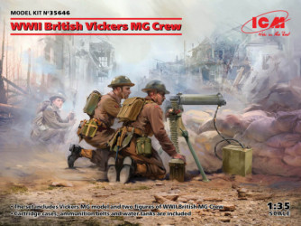 ICM WWII British Vickers MG...