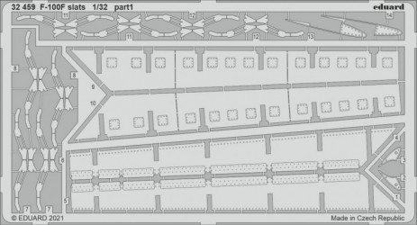 EDUARD F-100F slats