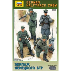 ZVEZDA German Halftrack Crew