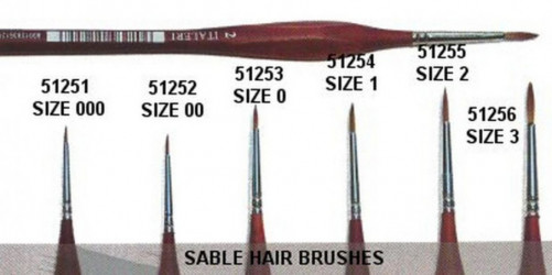 ITALERI Ecset Brush Sable...