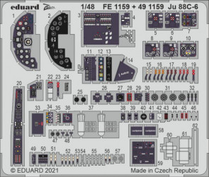 EDUARD Ju 88C-6 interior