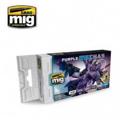 AMIG Purple Mechas Color...
