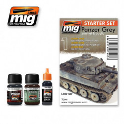 AMIG Panzer Grey Starter Set