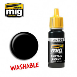 AMIG Washable Black 17ml