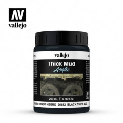 VALLEJO THICK MUD Black Mud...