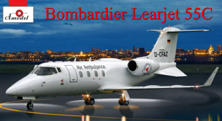 AMODEL Bombardier Learjet 55C